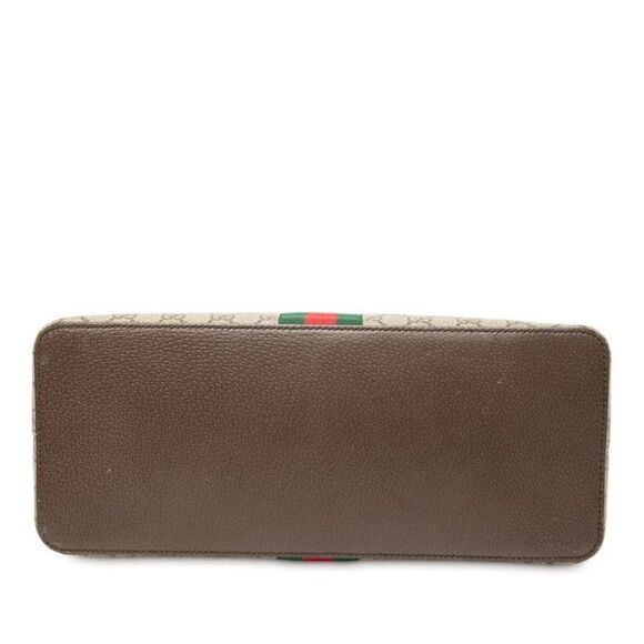 Gucci Ophidia GG Supreme 524533 Beige Multicolor PVC Leather Women's Gucci - Picture 3 of 6